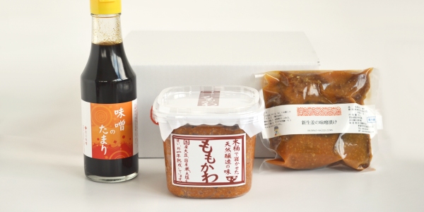 ももかわ+味噌のたまり+生姜の味噌漬けセット